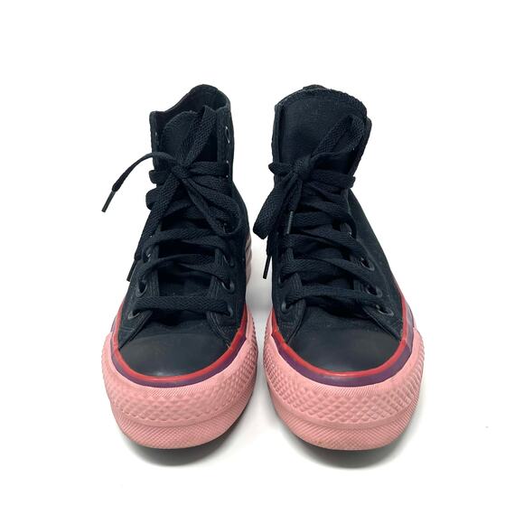 Converse x OPI All Star Platform High Top Edinburgher & Tatties Black & Pink 5.5 - Picture 5 of 10
